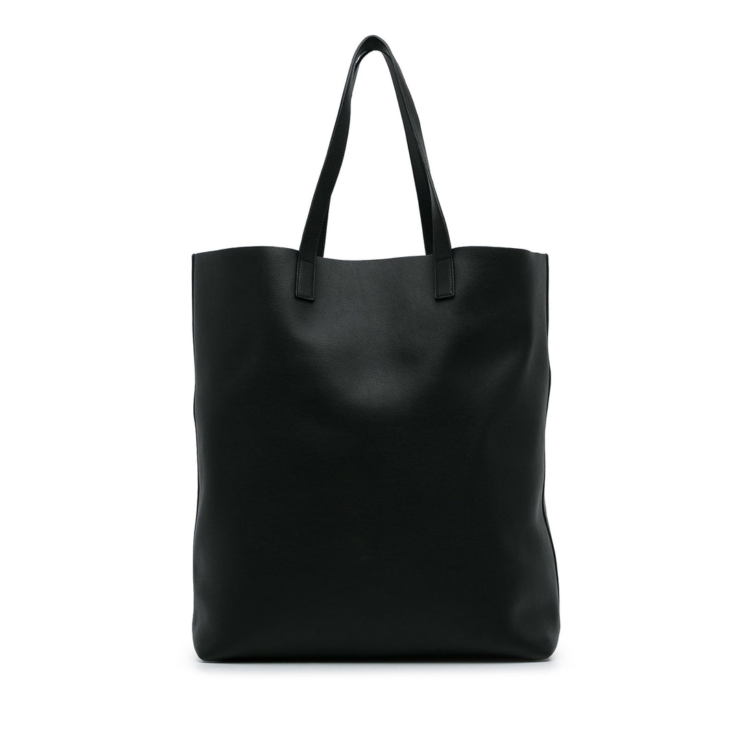 Black Saint Laurent Bold Shopping Tote