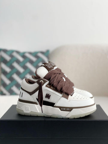 AMIRI White Brown Sneaker