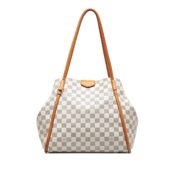 White Louis Vuitton Damier Azur Propriano Tote Bag