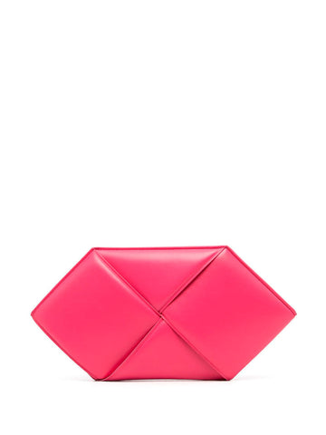 Maxi Intrecciato nappa leather pouch