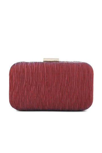 Formal Clutch B21575-Maroon