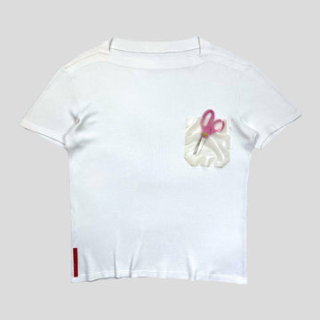 Prada Sport SS99 Latex Pocket T-shirt - M
