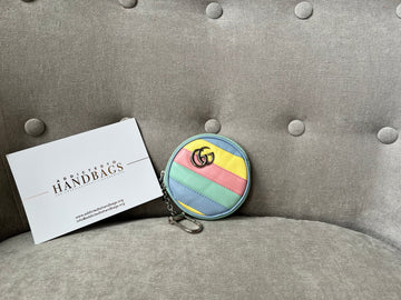 Gucci Multicolour GG Marmont Coin Pouch