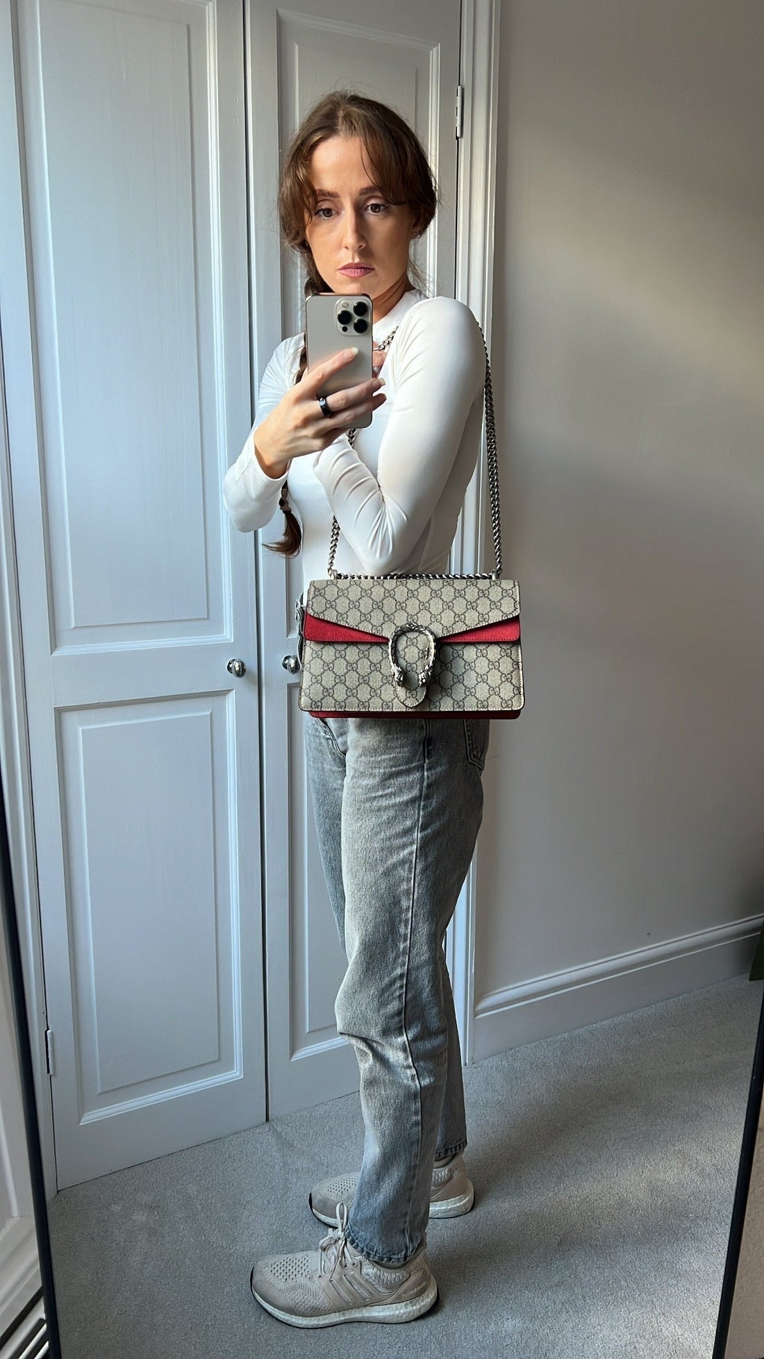 Gucci Dionysus GG Supreme Small Shoulder Bag (RRP £2,220)