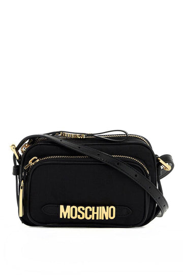MINI SHOULDER BAG WITH METAL LOGO