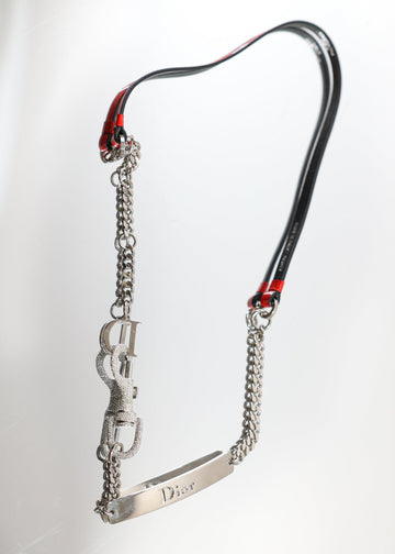 Galliano for Dior chain belt