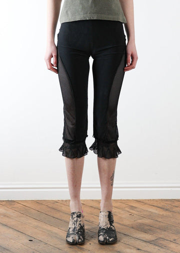 Prada 3/4 Black Capri Trousers