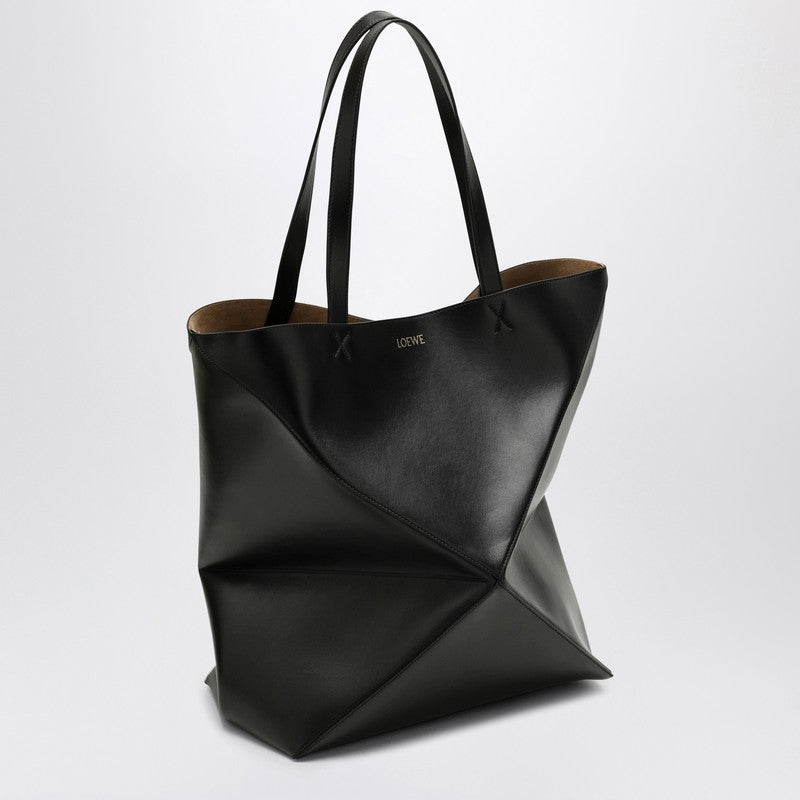 Loewe Puzzle Fold Tote Black Large Bag Men
