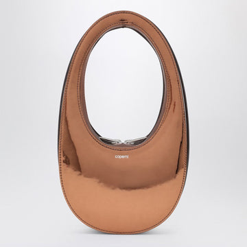 Coperni Mini Swipe Bag Bronze Mirrored Women