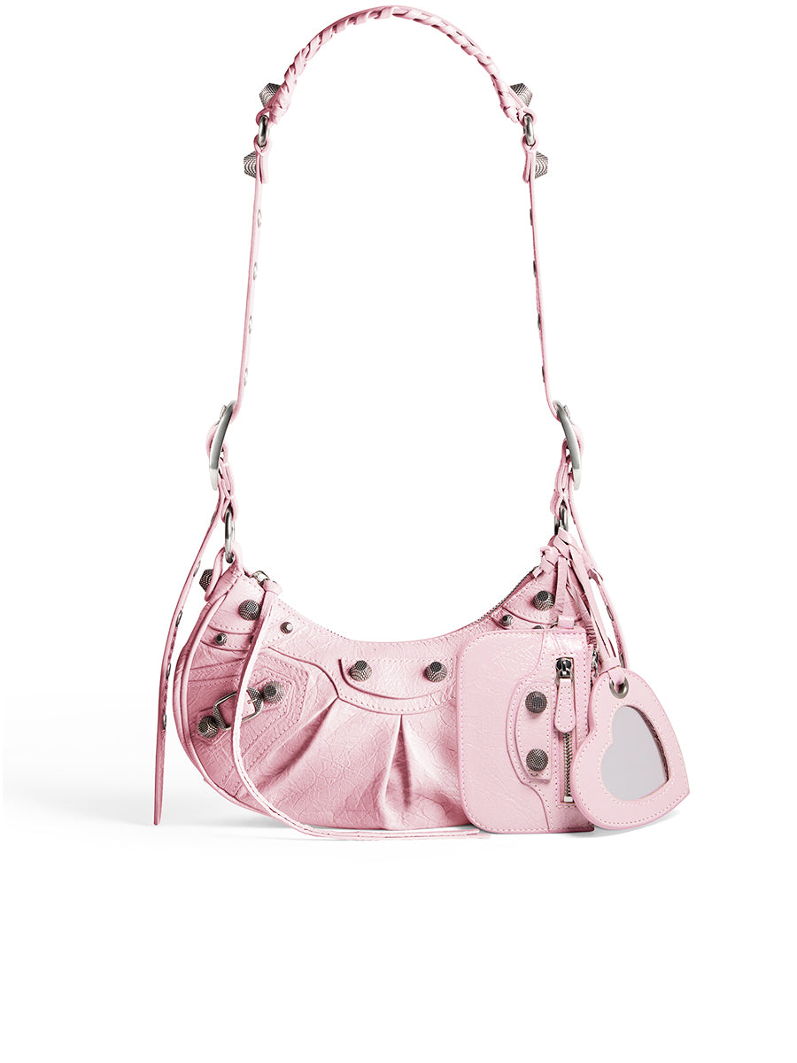 Le Cagole XS Shoulder Bag in Pink