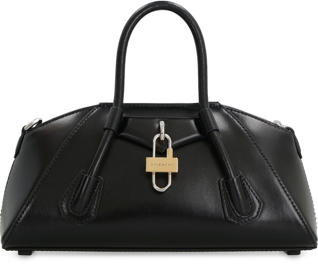 ANTIGONA STRETCH MINI LEATHER HANDBAG