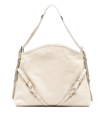 Shoulder Bag With Logo Buckle Detail