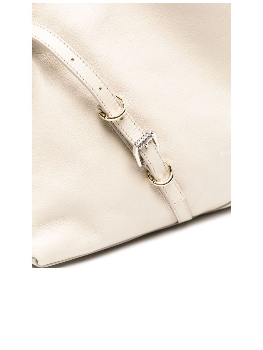 Shoulder Bag With Logo Buckle Detail