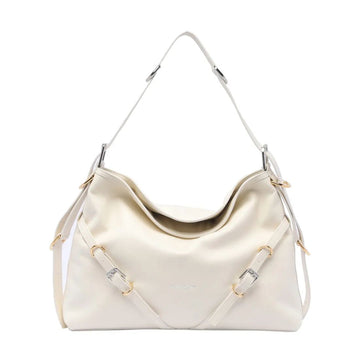 VOYOU LEATHER SHOULDER BAG