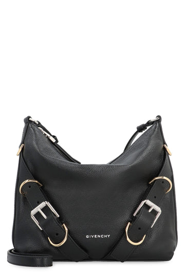 VOYOU SMALL LEATHER SHOULDER BAG