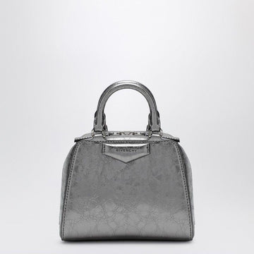 ANTIGONA CUBE NANO LEATHER HANDBAG
