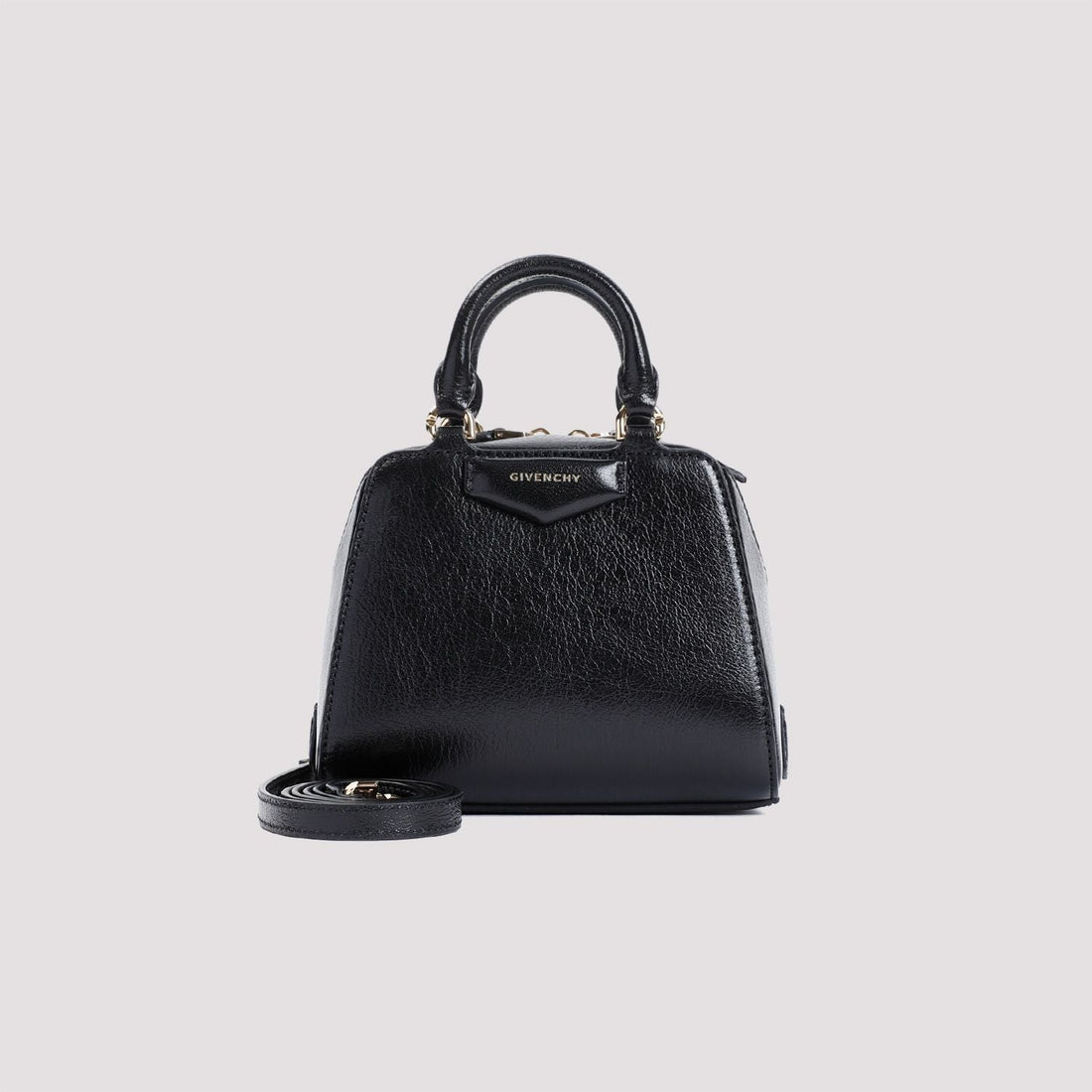 ANTIGONA CUBE NANO LEATHER CROSSBODY BAG