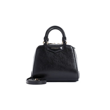 ANTIGONA CUBE NANO LEATHER CROSSBODY BAG