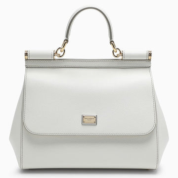 Dolce&Gabbana Large White Sicily Hand Bag Women