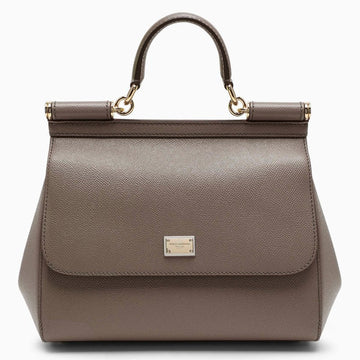 Dolce&Gabbana Large Mud Sicily Hand Bag Women