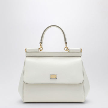 Dolce&Gabbana White Sicily Small Handbag Women