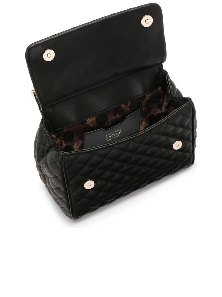 Dolce  Gabbana Diamondquilted Shoulder Bag