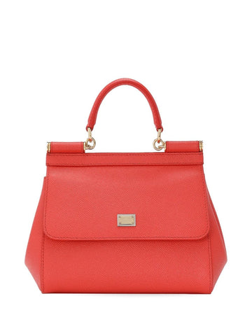 SICILY MEDIUM LEATHER HANDBAG