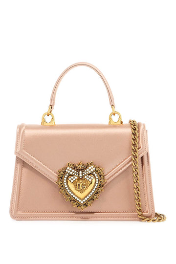 Dolce & Gabbana Satin Small Devotion Bag Women