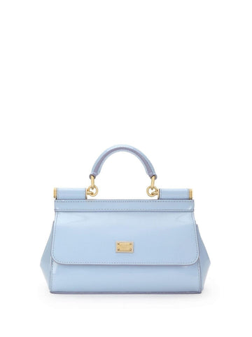 SMALL SICILY LEATHER TOP HANDLE BAG