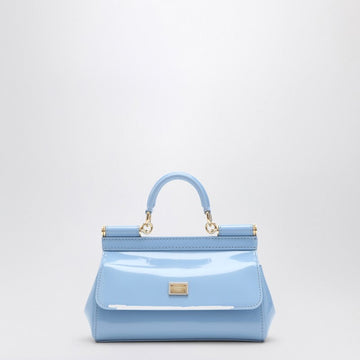 Dolce&Gabbana Sicily Small Light Blue Handbag Women