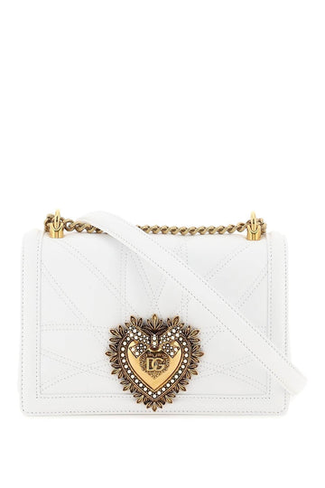 Dolce & Gabbana Medium 'Devotion' Bag In Quilted Nappa Leather Women