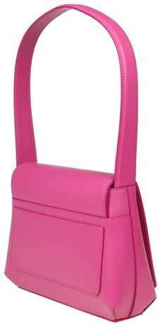 DG LOGO LEATHER SHOULDER BAG