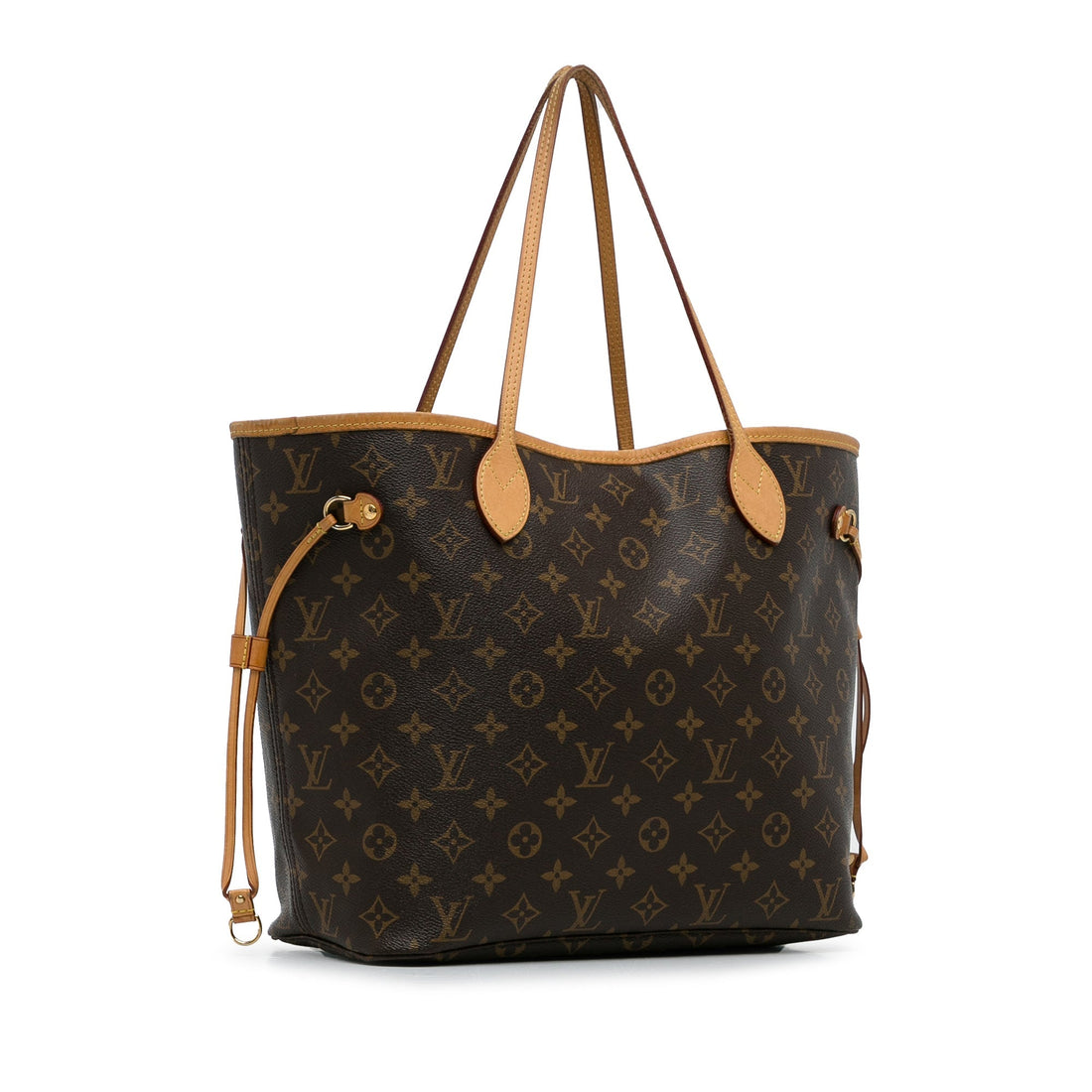 Brown Louis Vuitton Monogram Neverfull MM Tote Bag