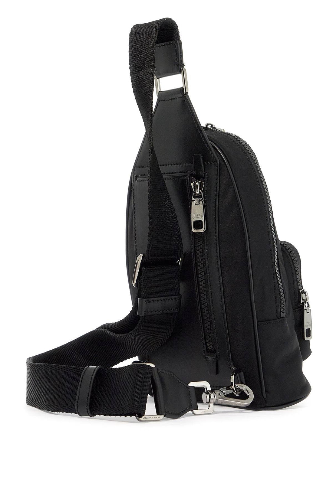 Dolce & Gabbana Nylon Shoulder Bag With Crossbody Men
