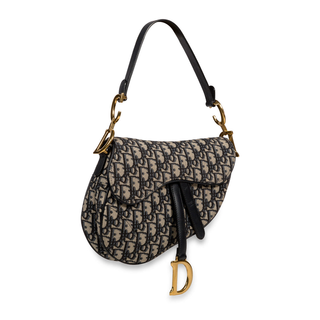 Saddle Bag with Embroidered Strap