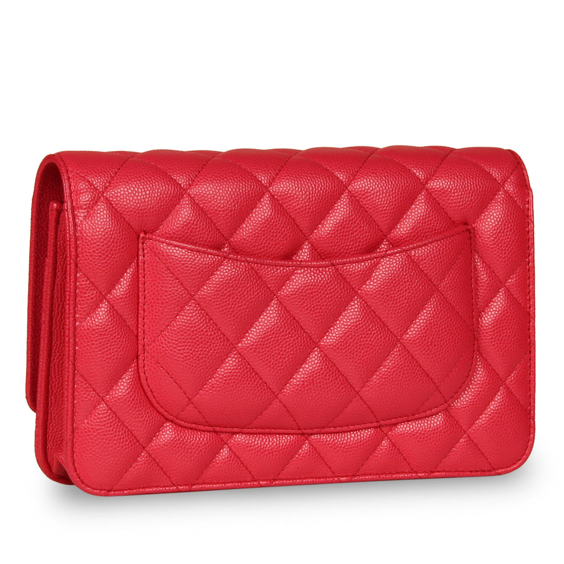 Classic Wallet on Chain - Pink Caviar