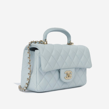 Mini Flap Bag With Top Handle