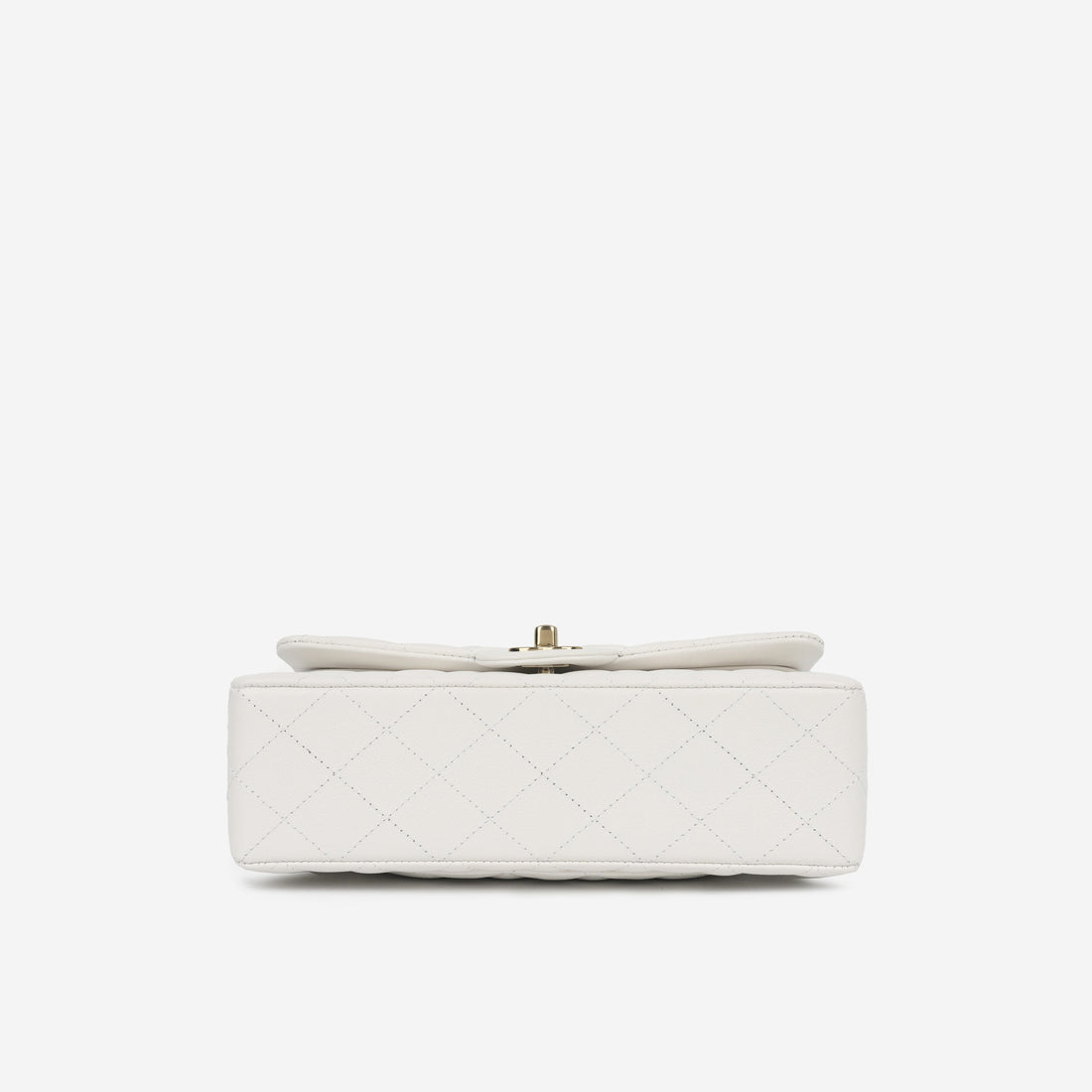 Small Classic Flap Bag - White