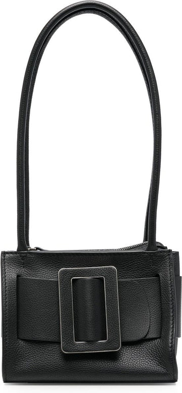 BOBBY 18 SOFT LEATHER HANDBAG - BLACK