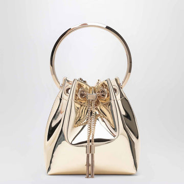 Jimmy Choo Bon Bon Gold Bucket Women