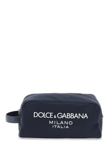 Dolce & Gabbana Rubberized Logo Beauty Case Men
