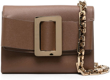 Buckle Travel Case Epsom Leather Handbag