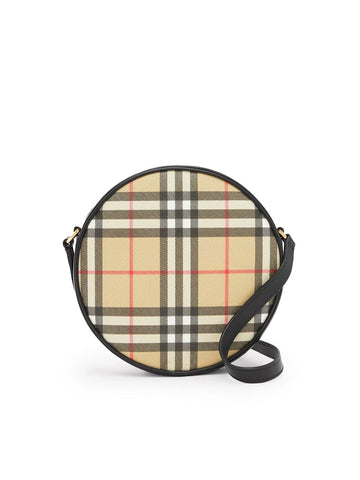 Vintage Check and Leather Louise Bag
