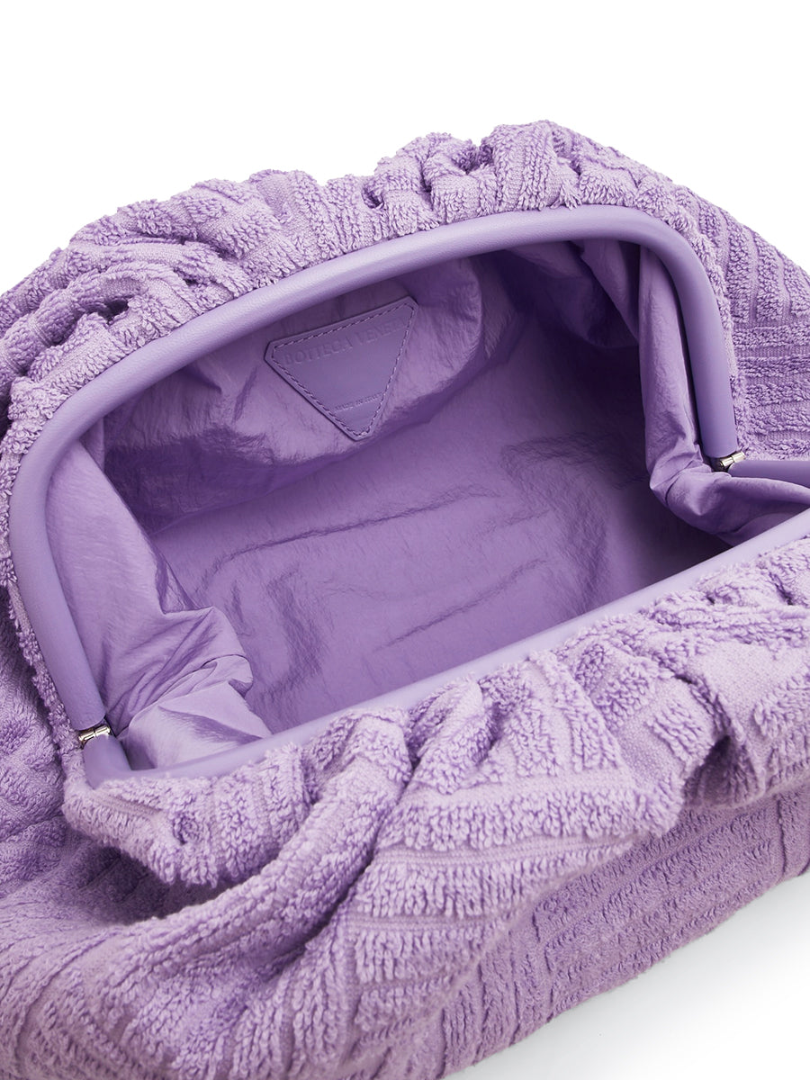 Pouch in Towel Purple