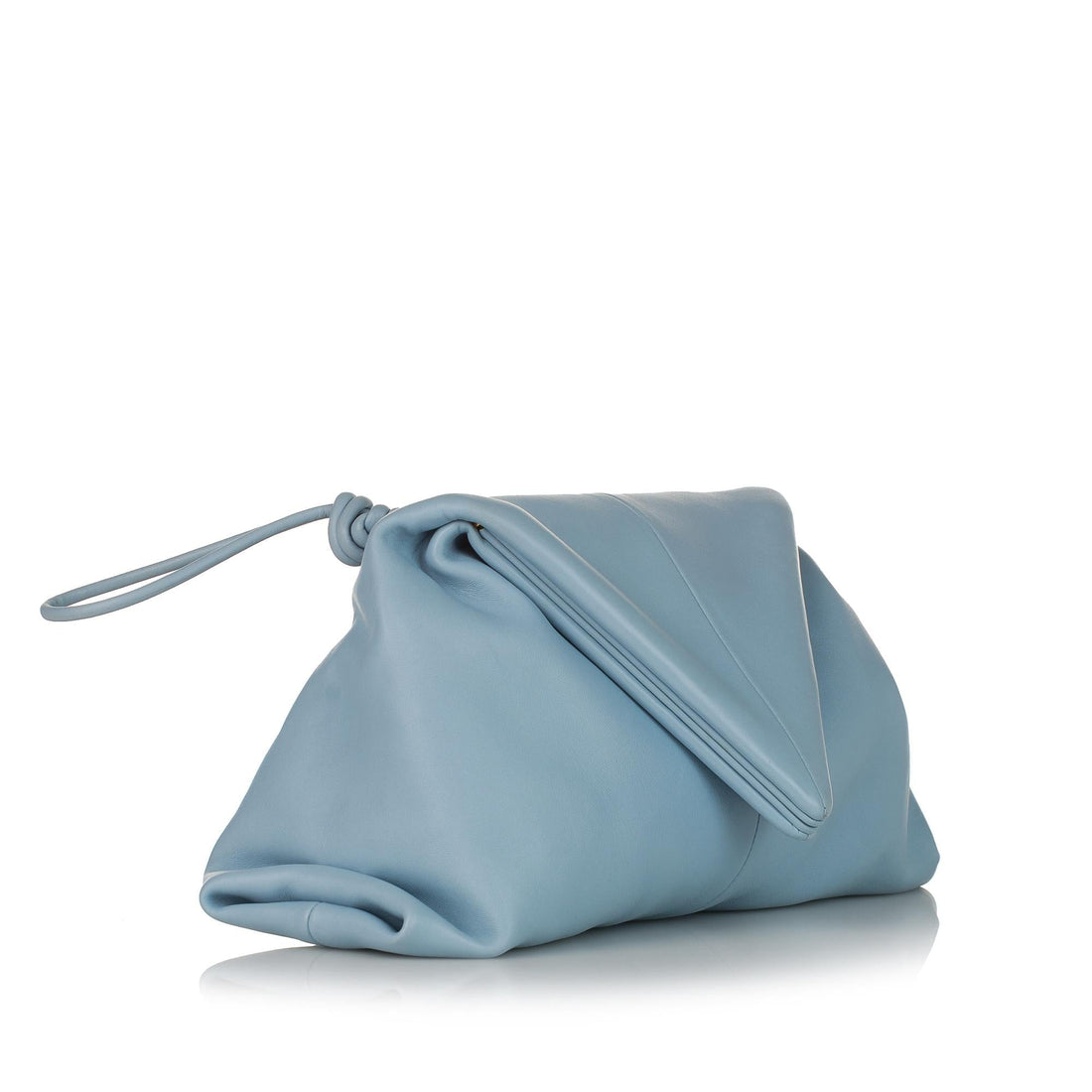 Bottega Veneta BV Trine Angular Leather Clutch Bag (MLB-33174)
