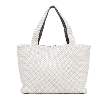 Bottega Veneta Bicolor Intrecciato Tote (MLB-oTNcVv)