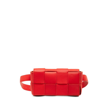Bottega Veneta Calfskin Intrecciato Cassette Belt Bag (MLB-GmtFpe)