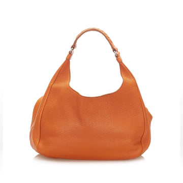 Bottega Veneta Campana Leather Hobo Bag (MLB-22310)
