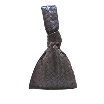 Bottega Veneta Intrecciato BV Twist Leather Clutch Bag (MLB-zHmBhn)