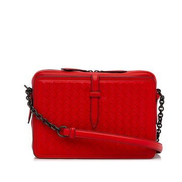 Bottega Veneta Intrecciato Belt Flap Camera Bag (MLB-sqwf3F)